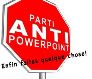 Insolite : le premier Parti mondial Anti-PowerPoint est né